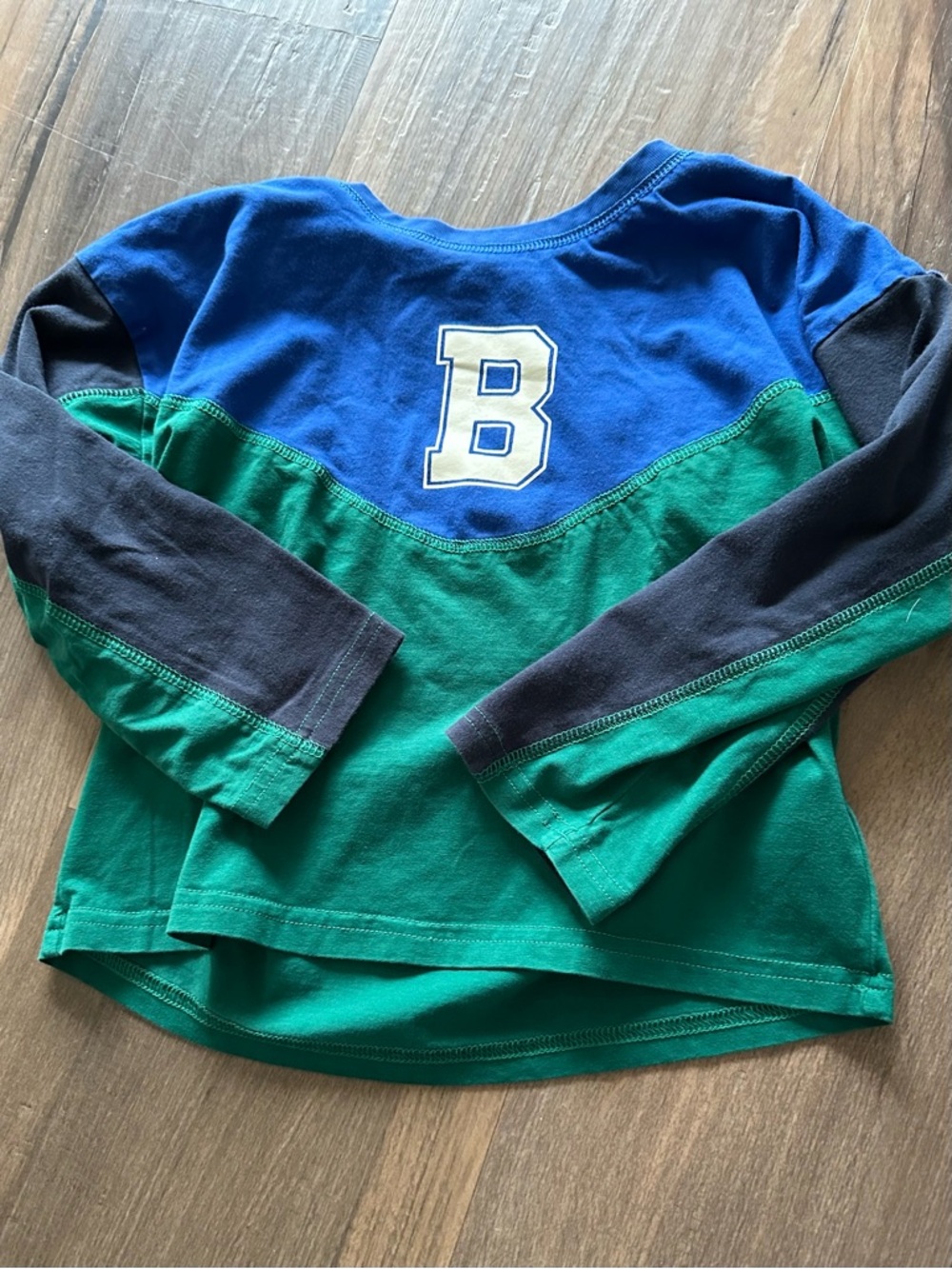 Bobo Choses “B” lightweight cotton jersey w just the right amount of stretch